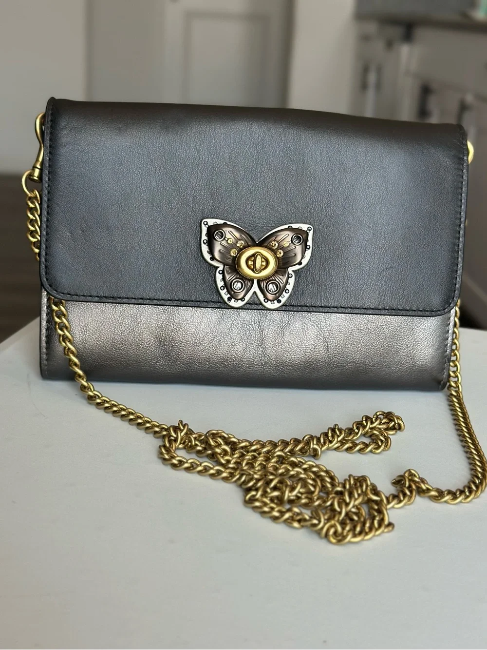 Coach Marlow Turnlock Butterfly Crossbody Bag - 2019 - Picture 1 of 12